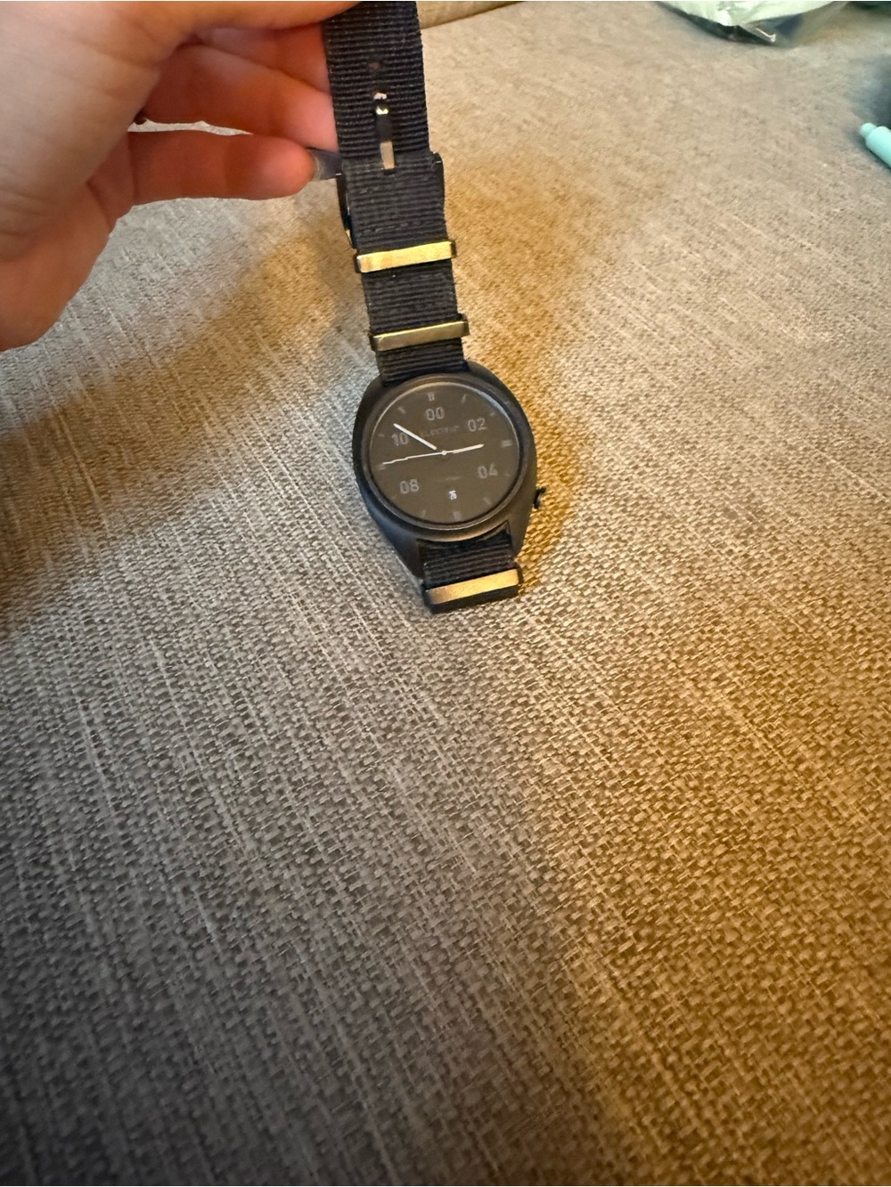 Electric Family Black Minimal Field Watch - Picture 4 of 4